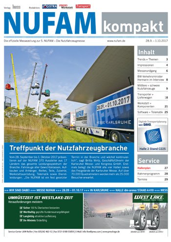 NUFAM Messezeitung